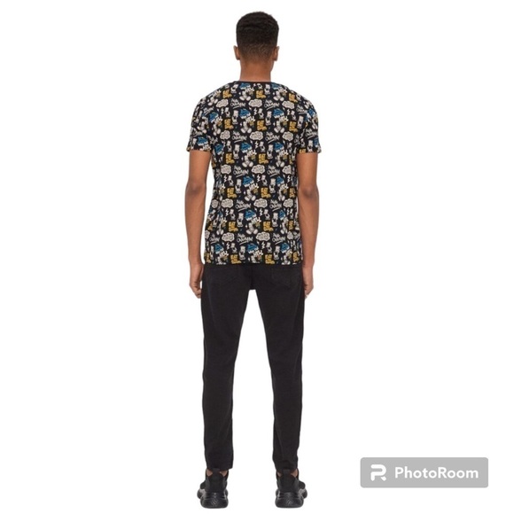 The Simpsons Twentieth Century Fox Film Matt Groening Allover Graphic T-Shirt XL - Picture 4 of 12